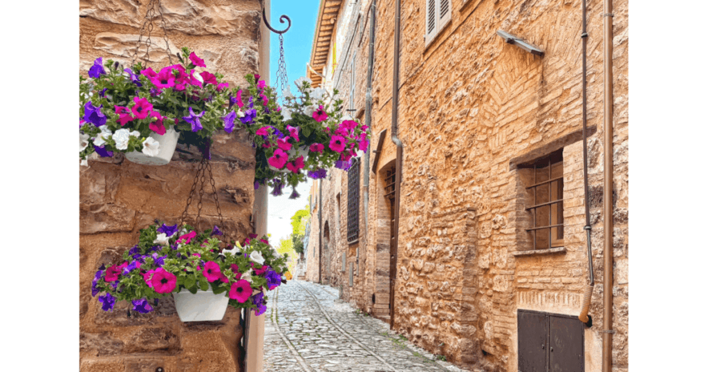 スペッロ(Spello)の街の風景
